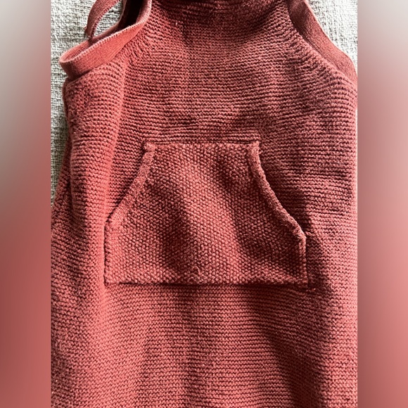 Little Planet by Carter's organic overalls jumpsuit in brick red 18 months - Picture 3 of 4